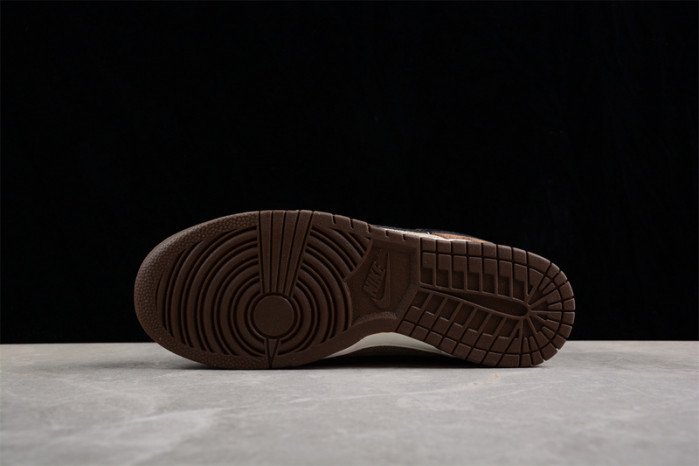 nike dunk low premium co.jp brown snakeskin fj5434-120