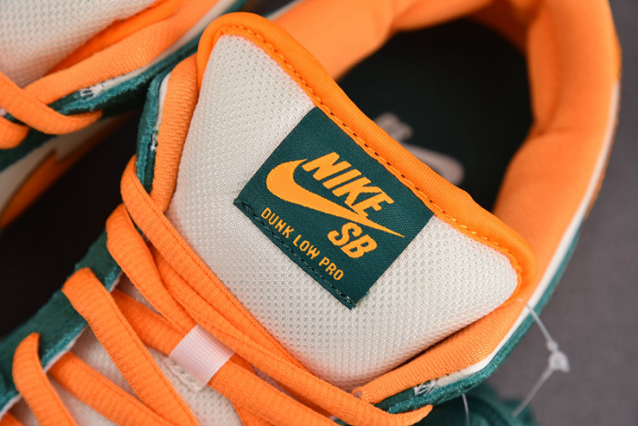 nike sb dunk low legion pine kumquat 304292-383