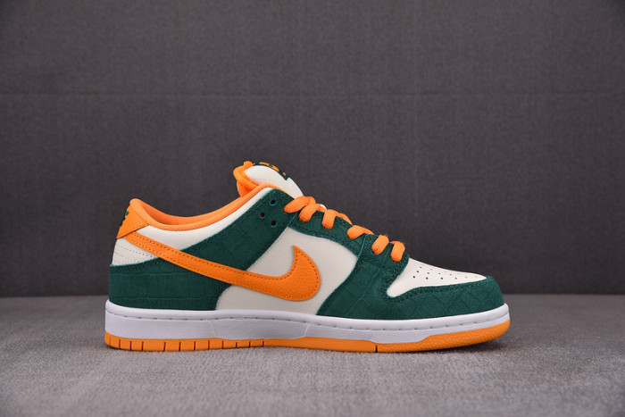 nike sb dunk low legion pine kumquat 304292-383