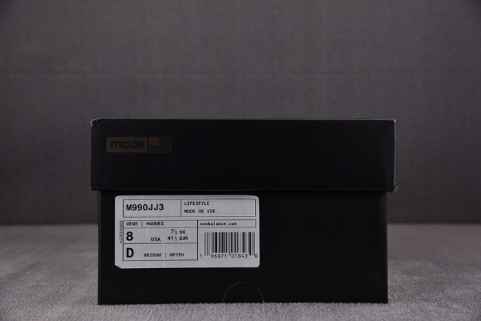 new balance 990v3 miusa jjjjound brown black m990jj3